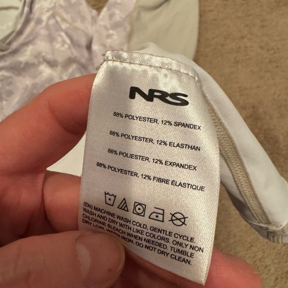 NRS Ice Gray Camo Varial Hoodie - Picture 7 of 11